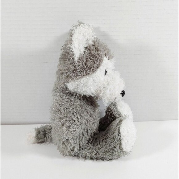 Steven Smith  Gray Wolf Plush 11" Stuffed Animal Toy - Picture 2 of 4